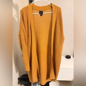 Daytrip Women's Golden Open-Front Cardigan